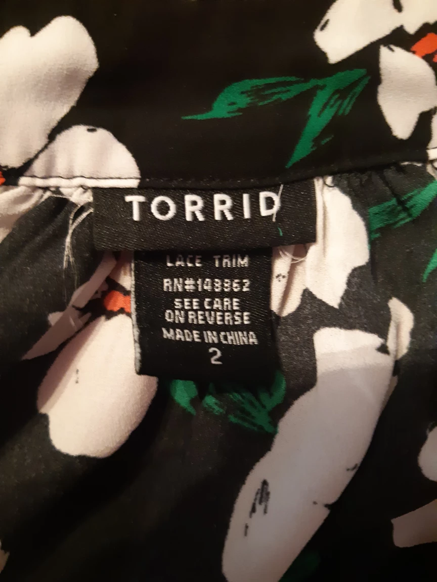 Torrid Floral Tank Top - Size 2 - photo 3