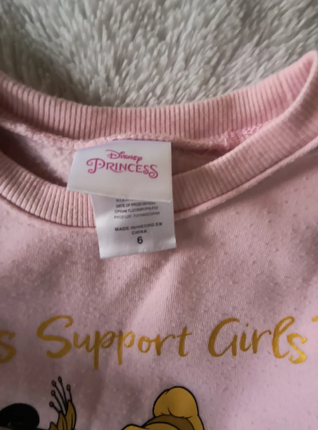Disney Princess Girls' Pullover - Size 6 image indicator(6)