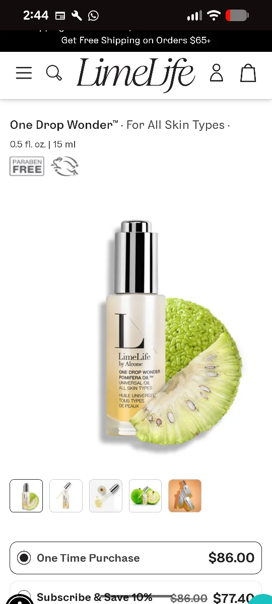 LimeLight by Alcone One Drop Wonder image indicator(2)