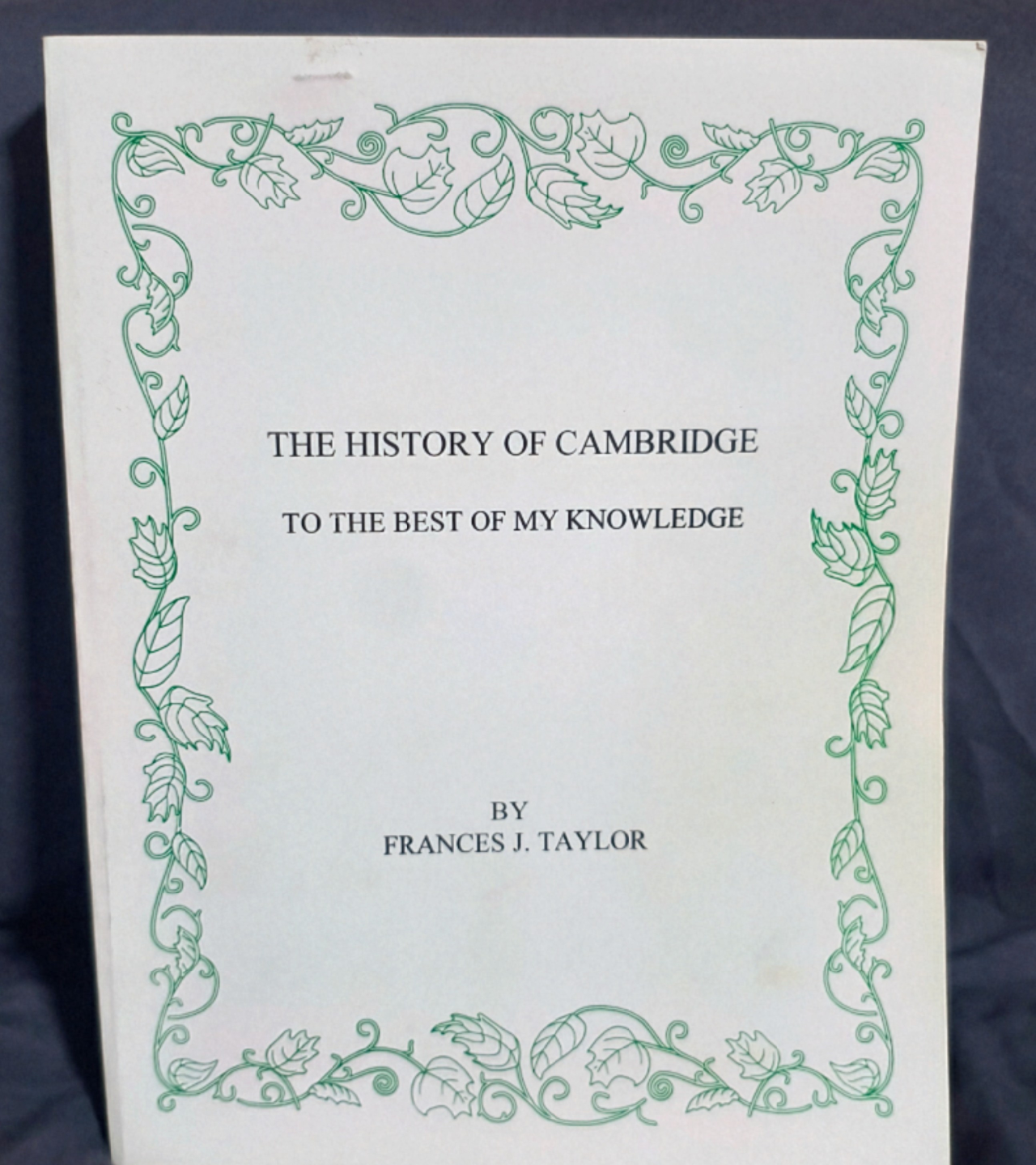 The History of Cambridge, Nova Scotia