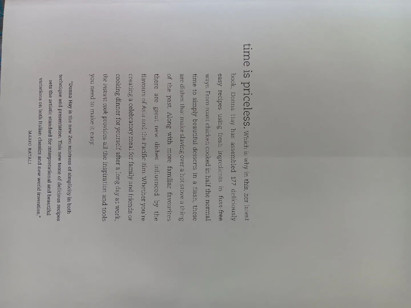 Donna Hay "Time is Priceless" Cookbook image indicator(4)