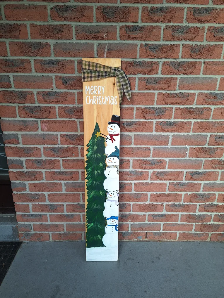 Christmas/ winter Porch Leaner image indicator(3)