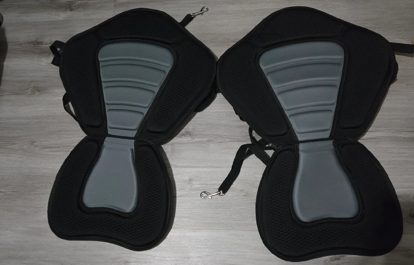 2 seats Kayak Padded Adjustable Detachable with Storage Bag image indicator(2)