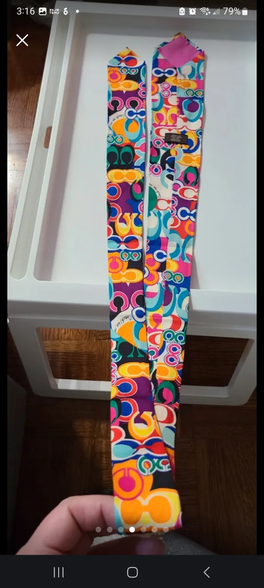 Coach 100% Silk Tie image indicator(4)