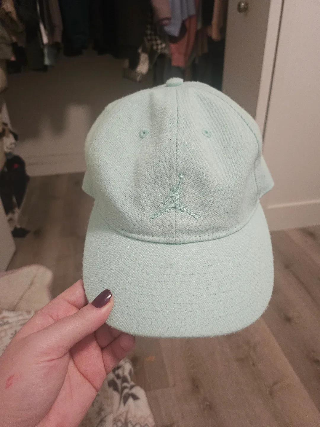 Jordan Mint Green Baseball Cap image indicator(3)