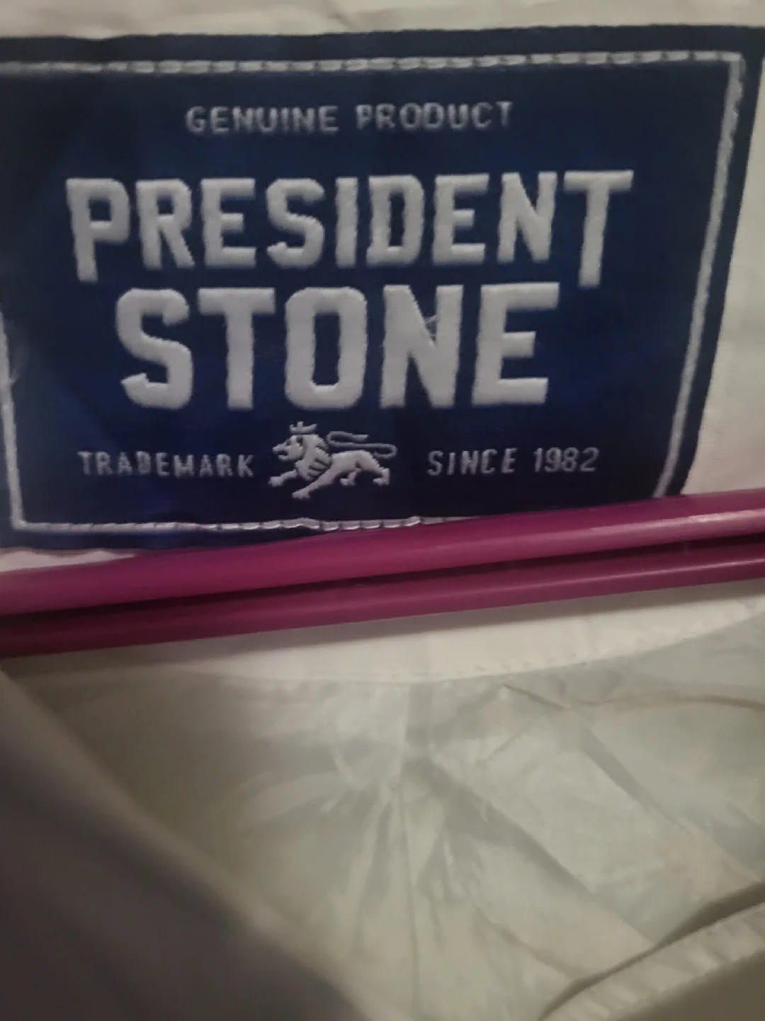 President Stone White Jacket - Size M image indicator(2)