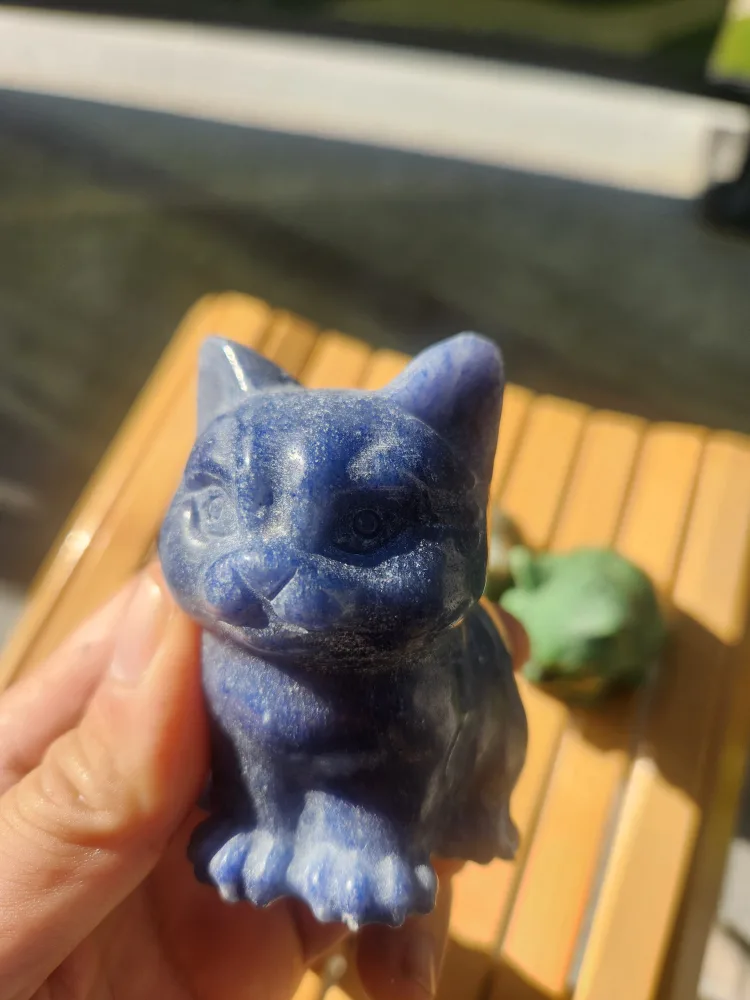 Crystal Cat Carvings - Set of 4 image indicator(3)