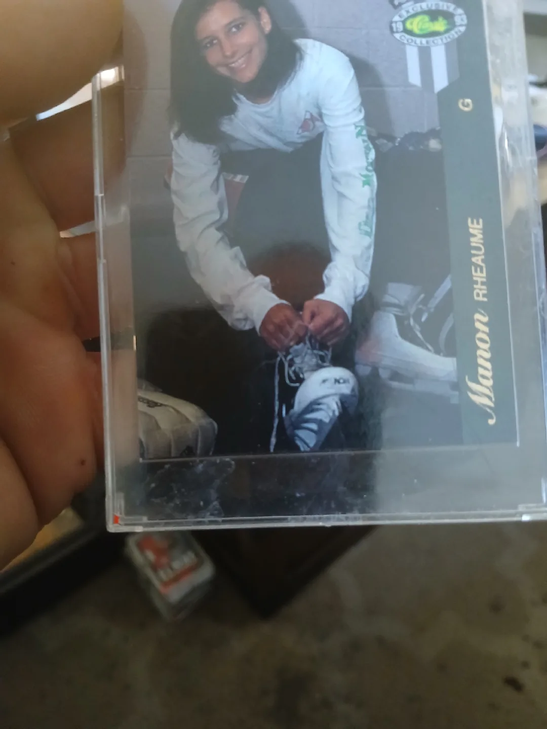 Manon Rheaume 1993 Classic McDonald's Hockey Card image indicator(2)