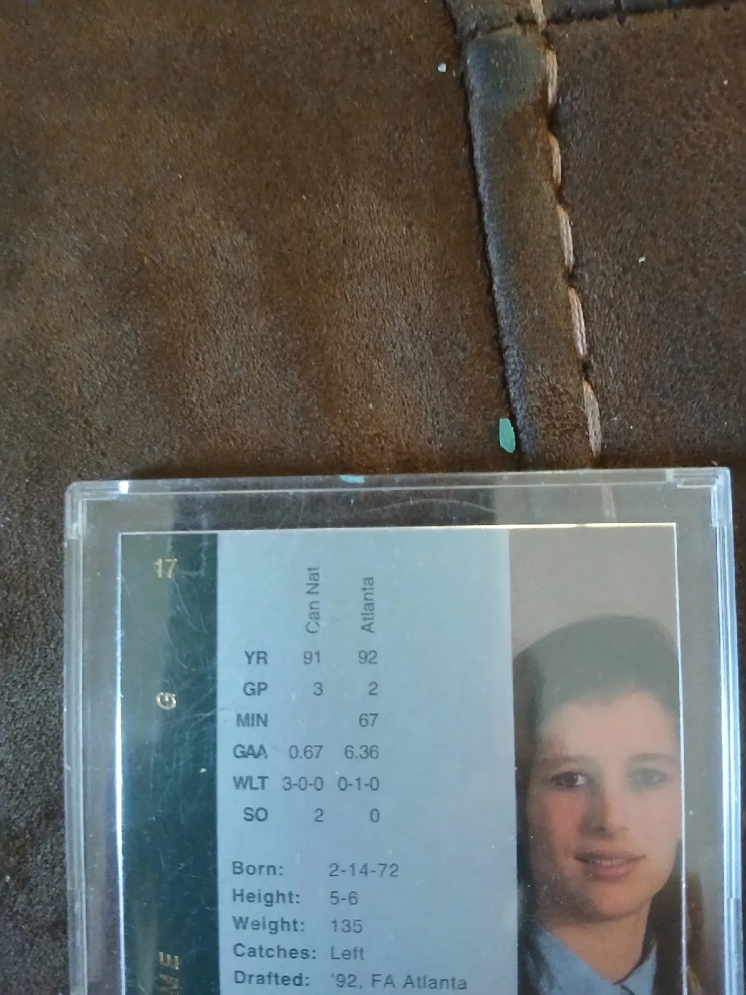 Manon Rheaume 1993 Classic McDonald's Hockey Card image indicator(4)