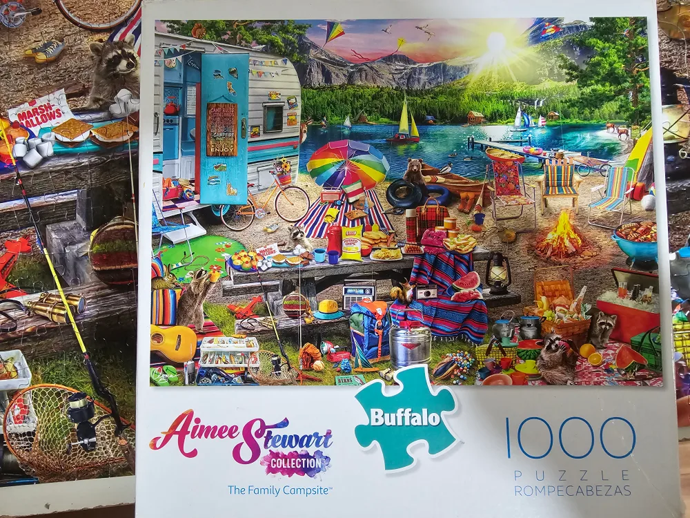 Aimee Stewart The Family Campsite 1000-Piece Puzzle