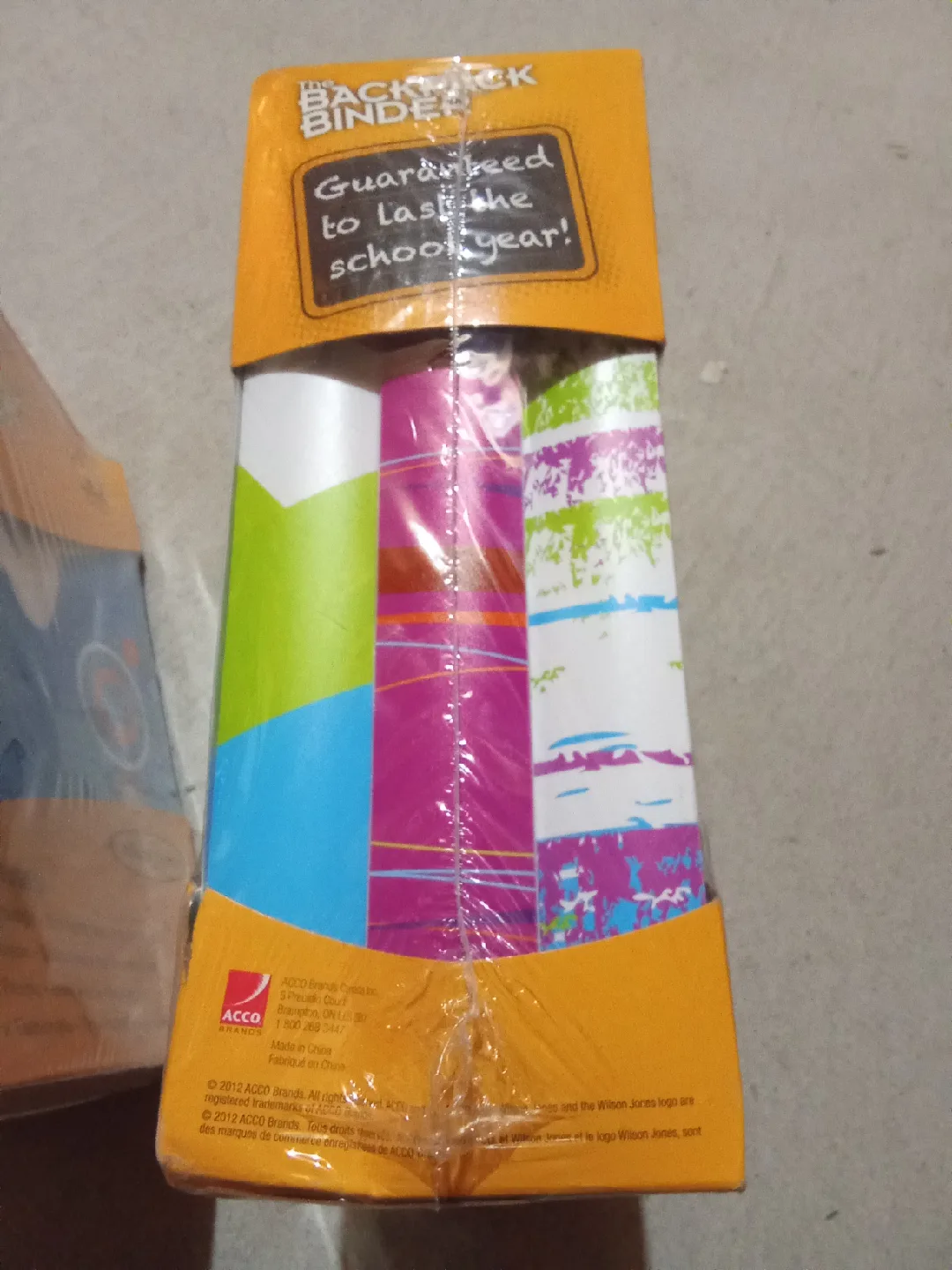 New Wilson Jones Binder 6/box image indicator(3)