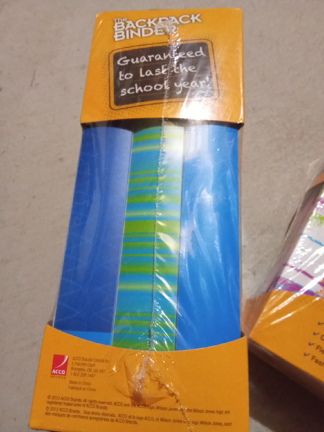 New Wilson Jones Binder 6/box image indicator(4)