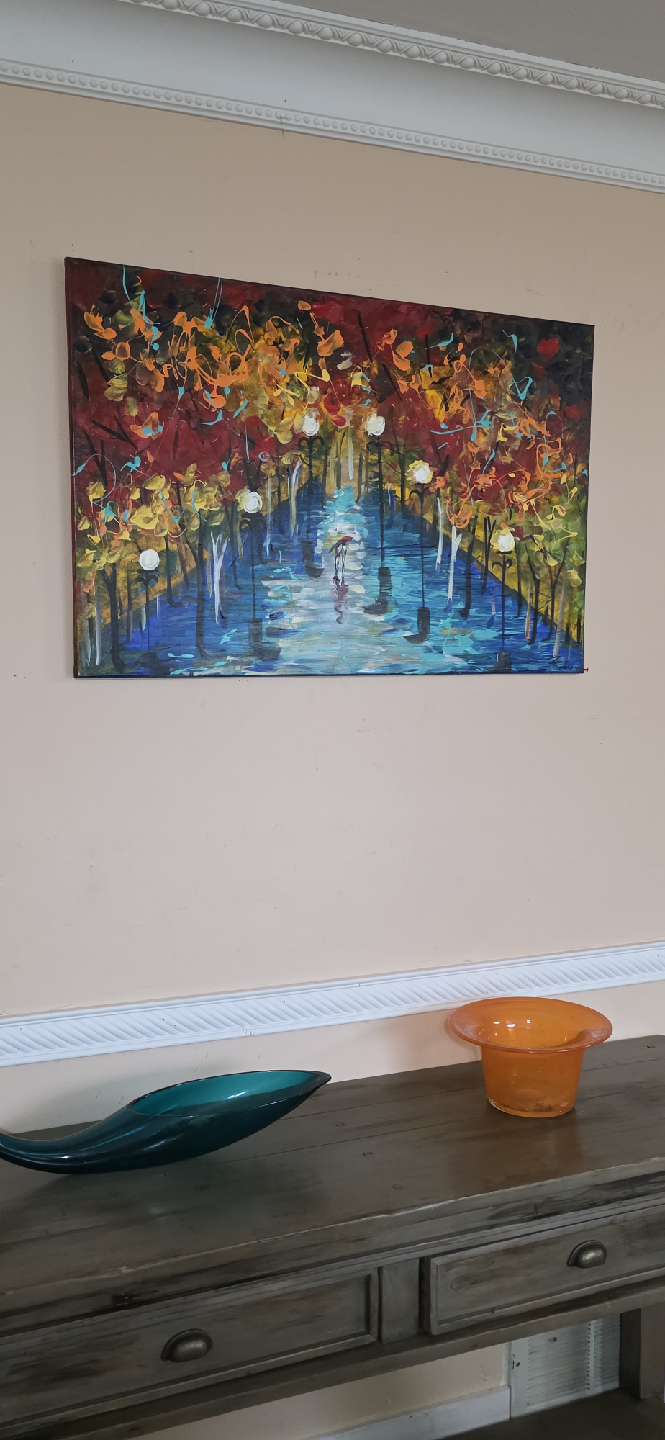 original hand-painted by local artist Stanley Park