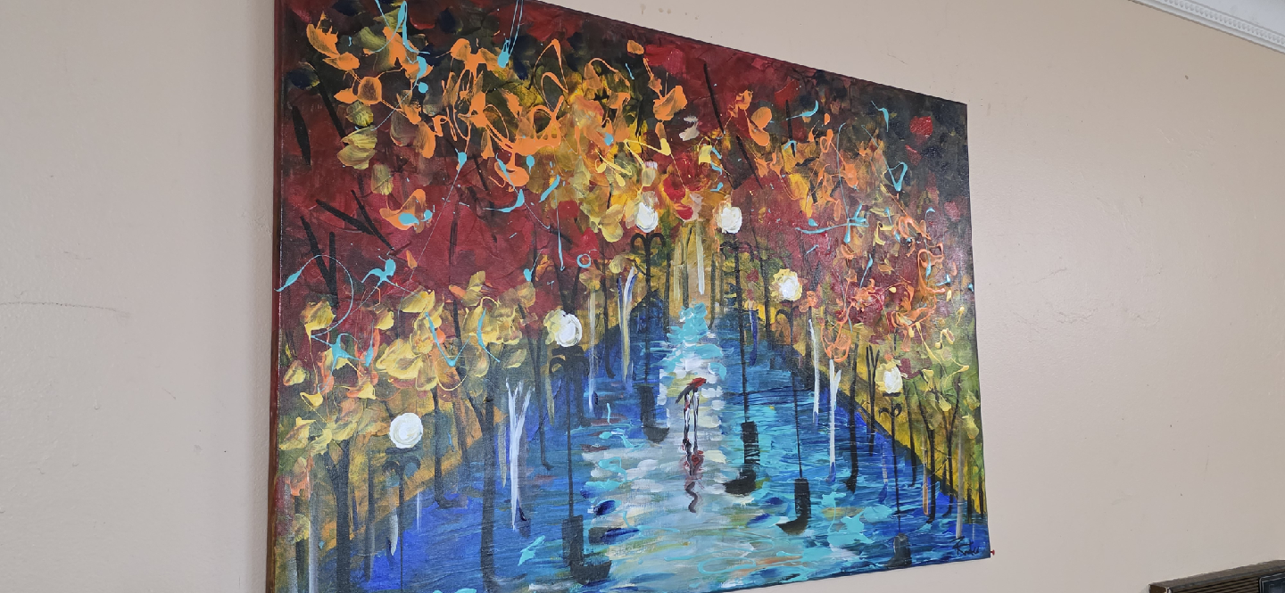 original hand-painted by local artist Stanley Park - photo 3