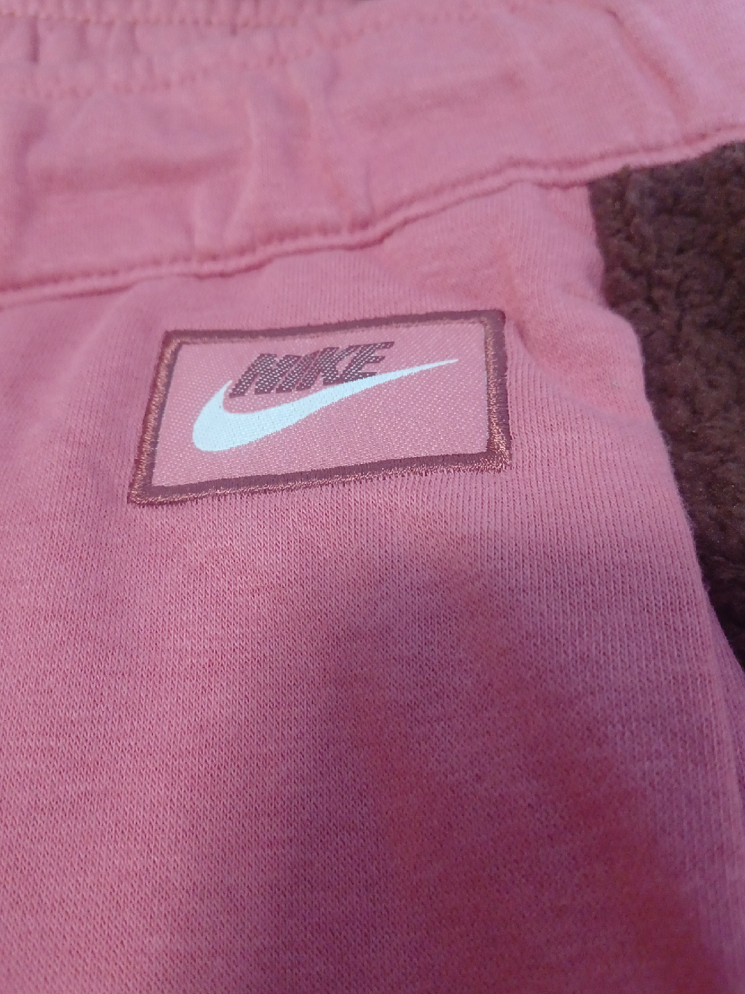 Nike Women's Mid Rise Sweatpants Icon Clash Pink Size Large - photo 2