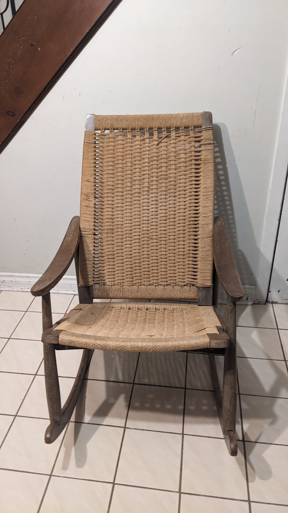 Woven Rocking Chair - Classic Style