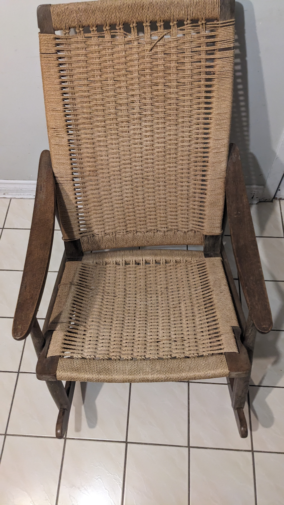 Woven Rocking Chair - Classic Style - photo 2