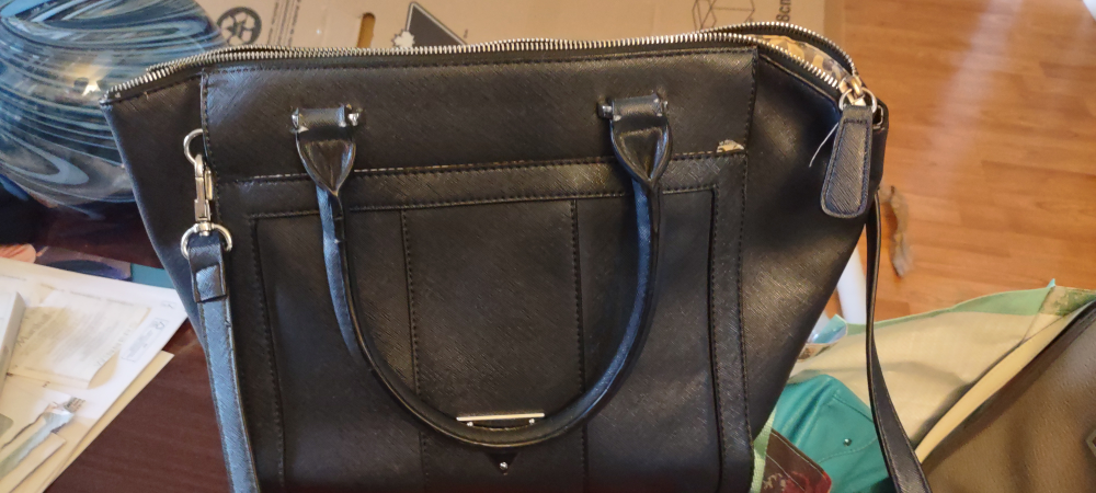 Guess dark blue Satchel Handbag - photo 2