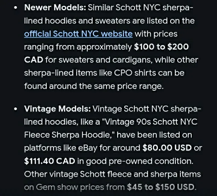 Vintage Schott NYC XXL Olive Green Wool Blend Hoodie (Like New) image indicator(6)