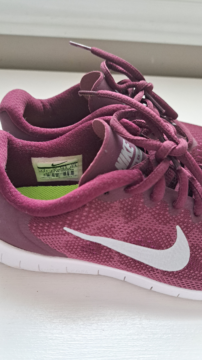 Nike Free RN 2018 Maroon Running Shoes - Women's Size 3.5Y / 5US - photo 3