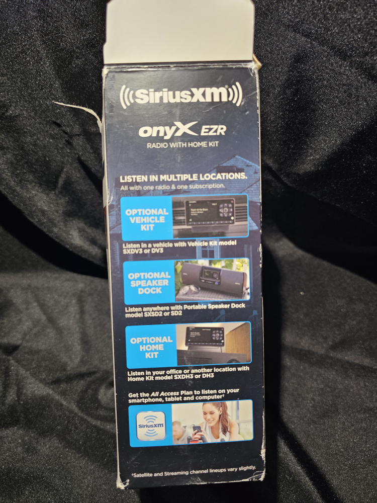 SiriusXM Onyx EZR Radio with Home Kit - photo 3