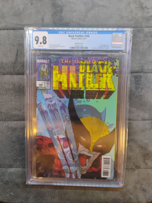 CGC 9.8 Black Panther #166 Marvel Comic