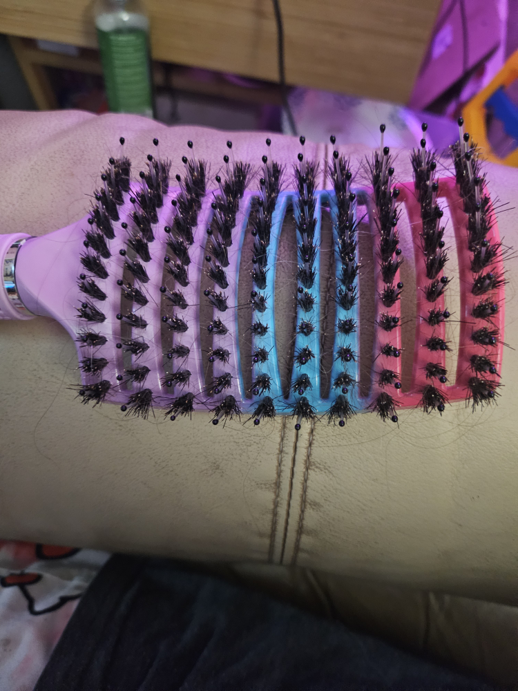 New Detangling Hair Brush - Rainbow - photo 2
