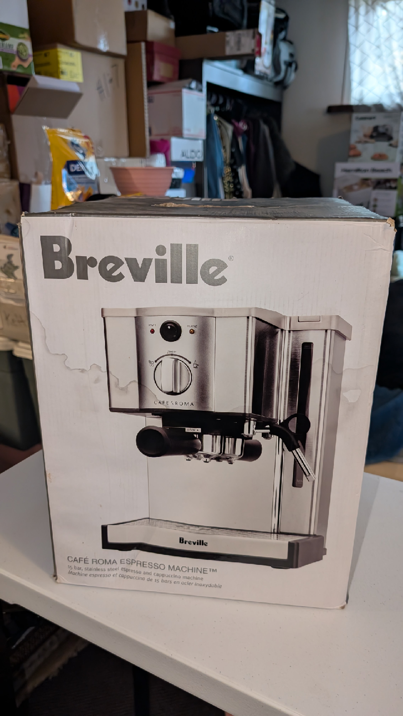 BREVILLE THE CAFÉ ROMA™ ESPRESSO COFFEE MACHINE