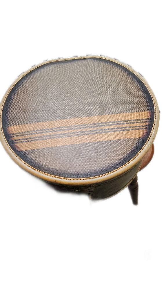 Vintage Round Hat Box american tourister