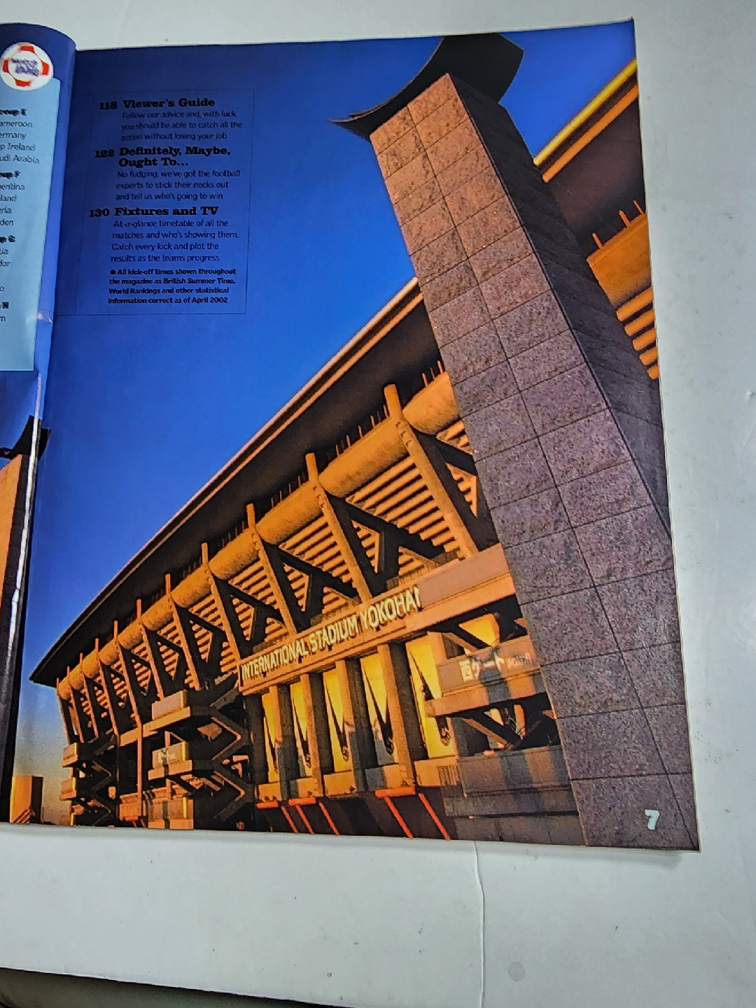 BBC World Cup 2002 Magazine - photo 5