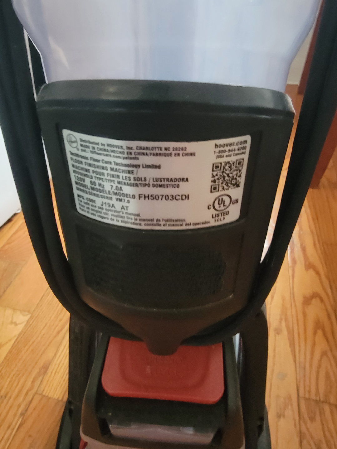 Hoover FloorMate FH50703CDI Floor Cleaner - photo 3