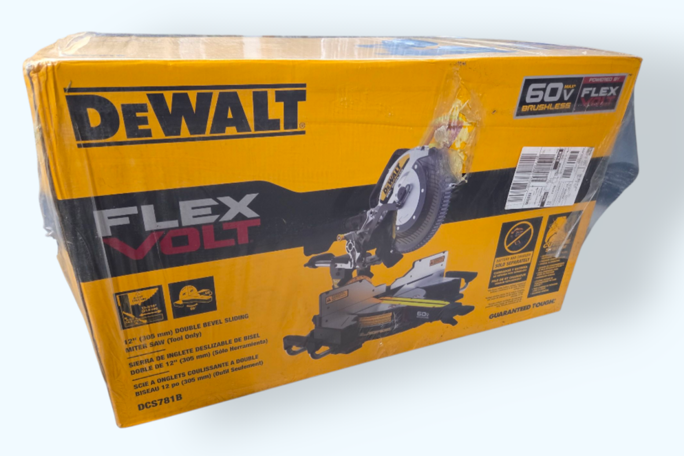 DeWalt FlexVolt 12" Sliding Miter Saw DCS781B
