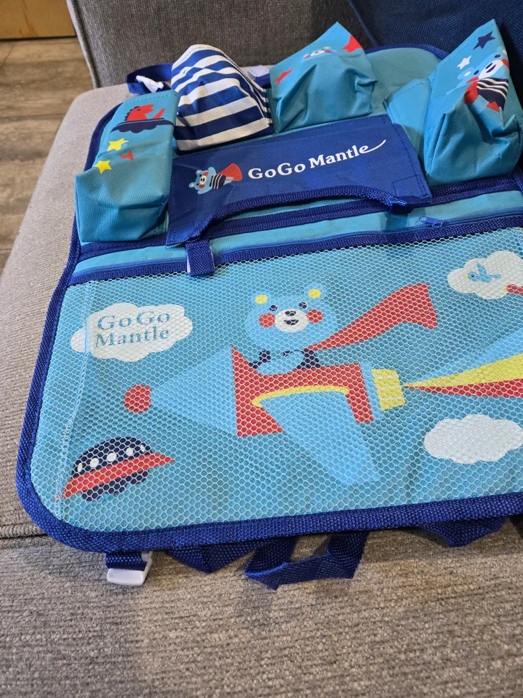 GoGo Mantle Car Backseat Organizer - Blue image indicator(2)