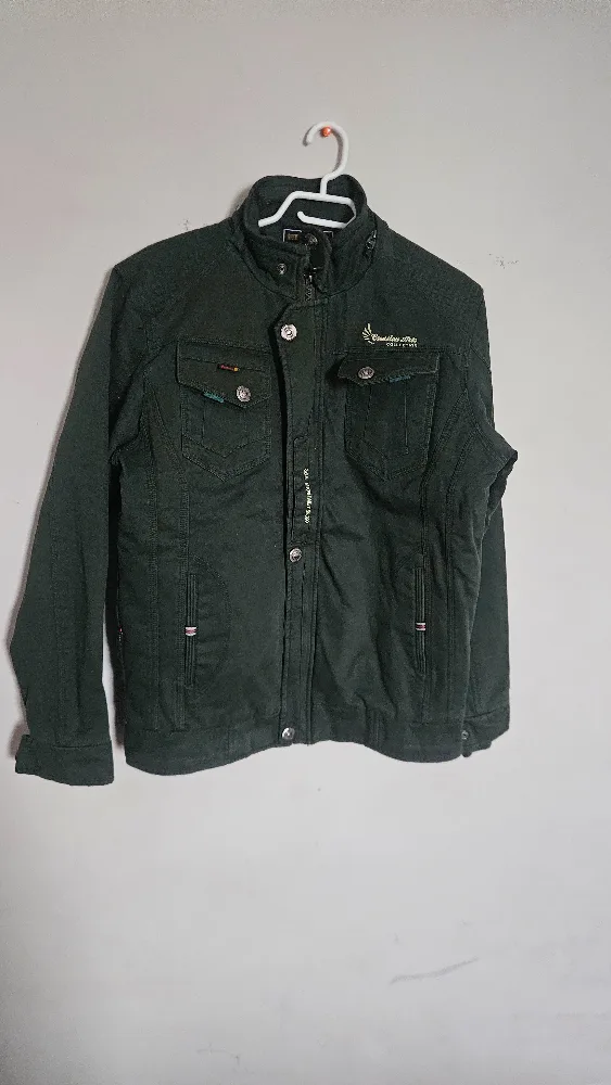 Country Hill Collection Olive Green Jacket thumbnail