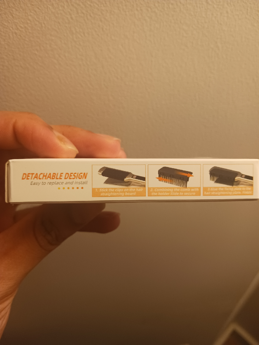 Flat Iron Comb - Hair Straightener - photo 5