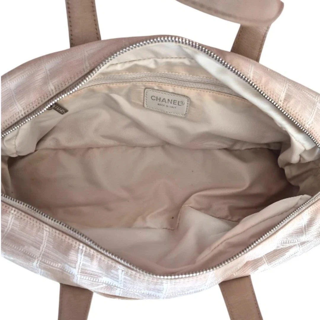Chanel Beige Travel Line Handbag - photo 5
