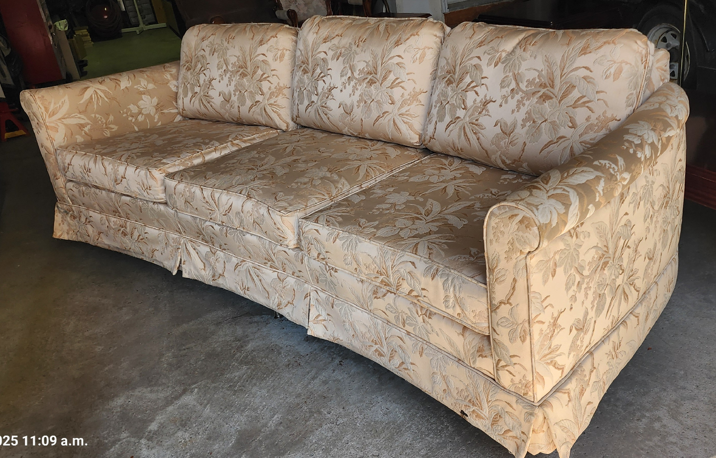 Floral Patterned Sofa