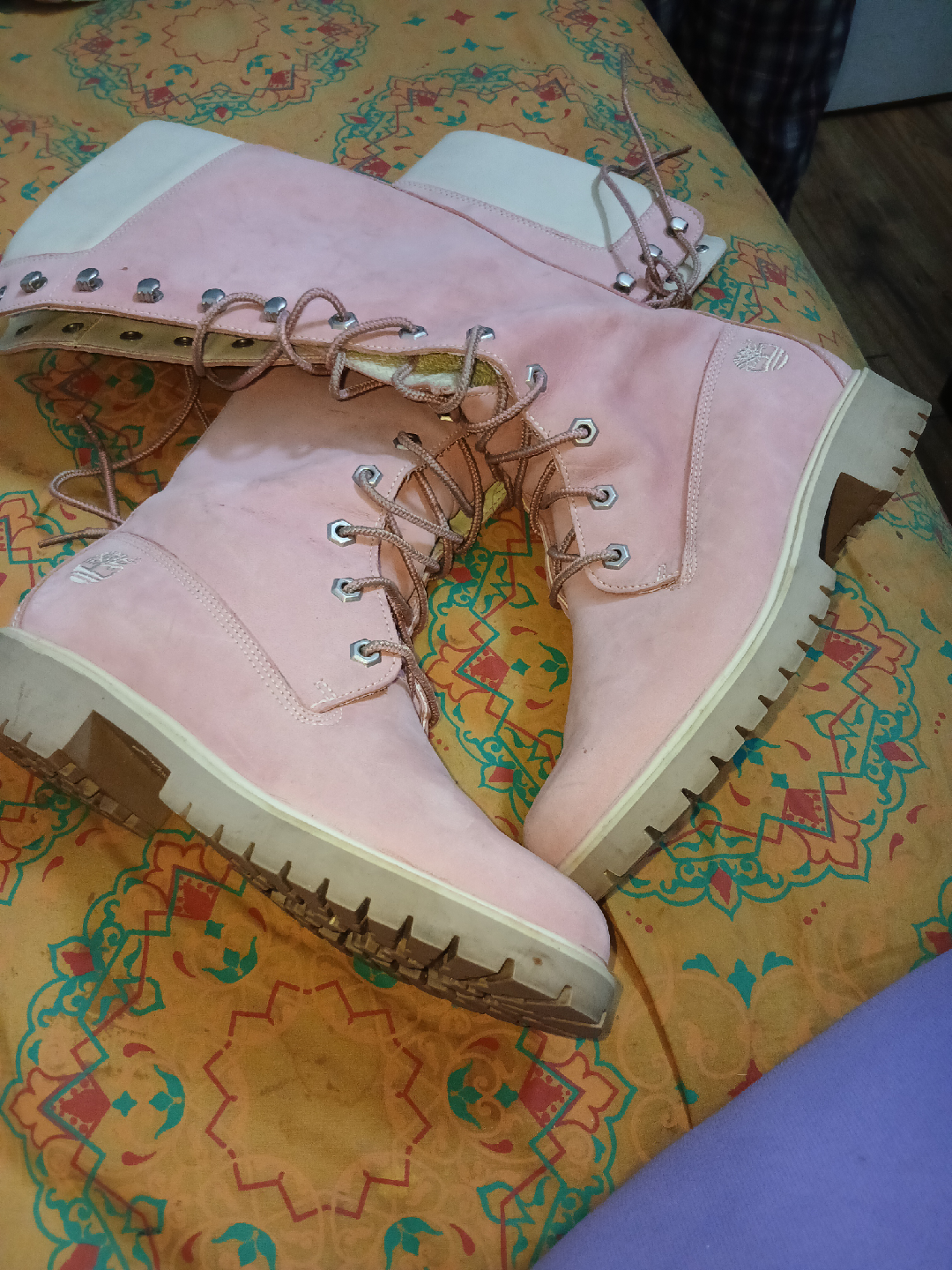 Timberland Pink Boots