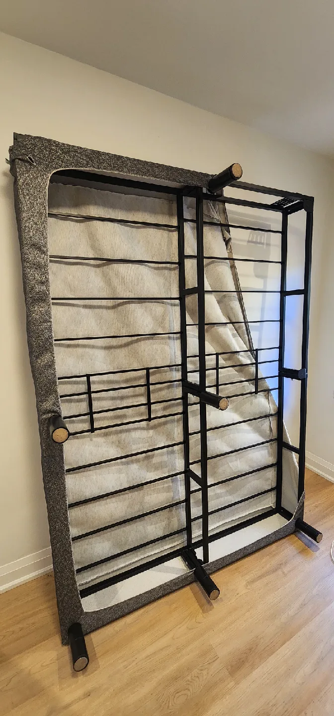 Queen Size Bed Frame with Headboard image indicator(8)