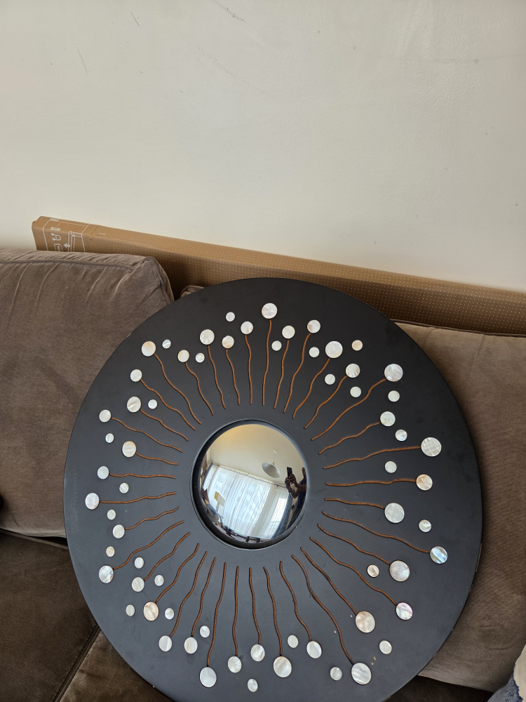 Cedar Springs Water Cooler & Round Wall Mirror - photo 2