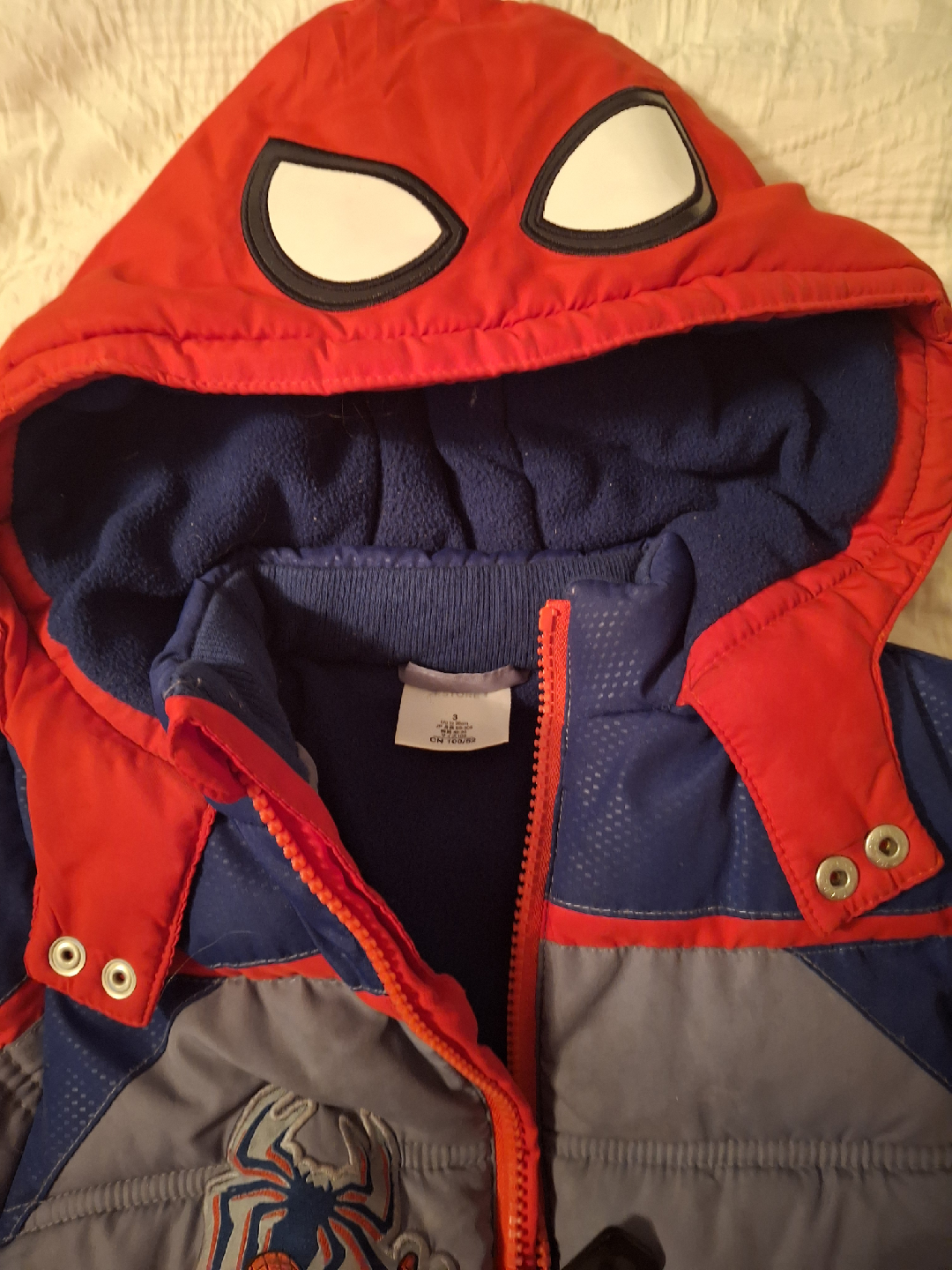 Spiderman Puffer Jacket - Size 3 - photo 2