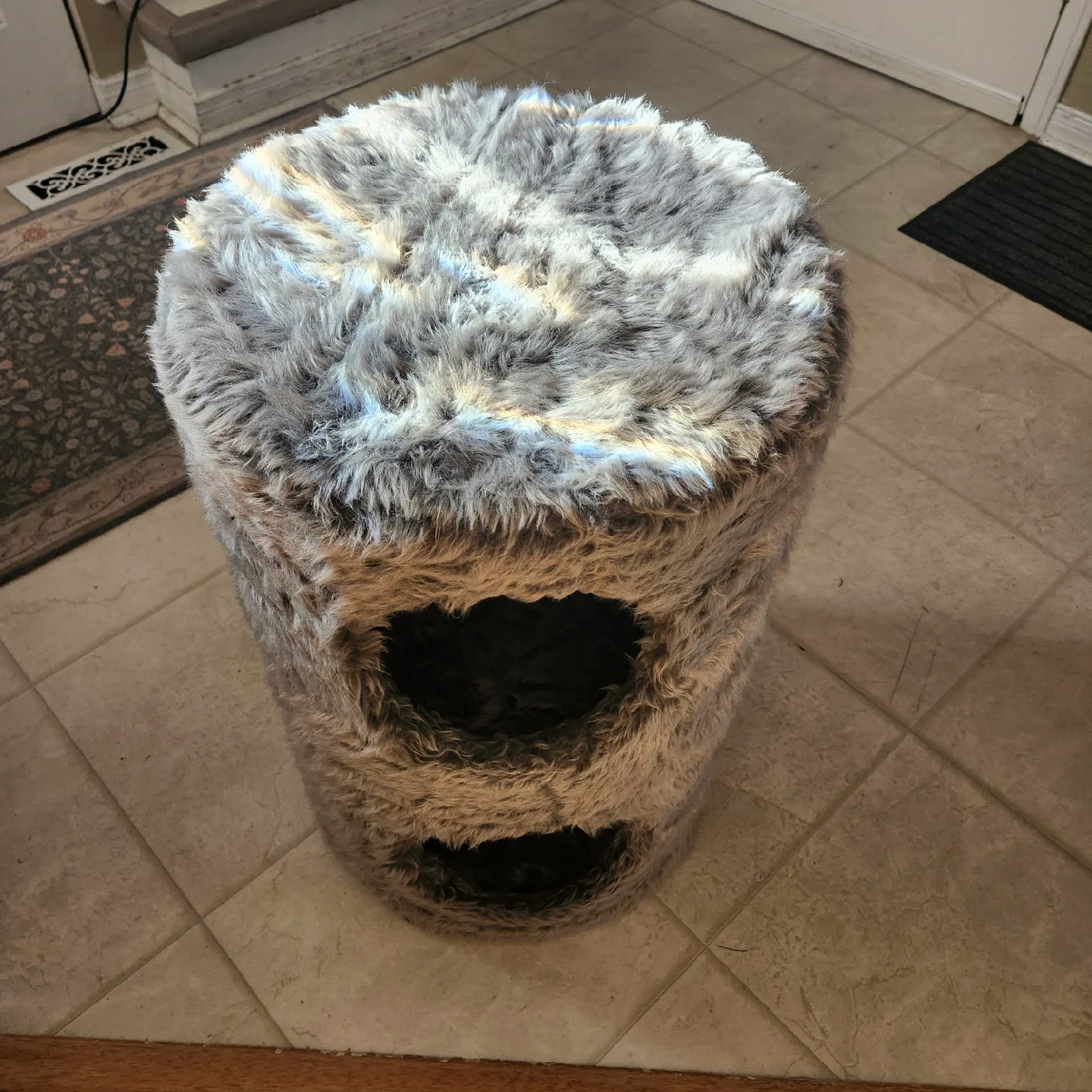 Faux Fur Cat Tower image indicator(2)
