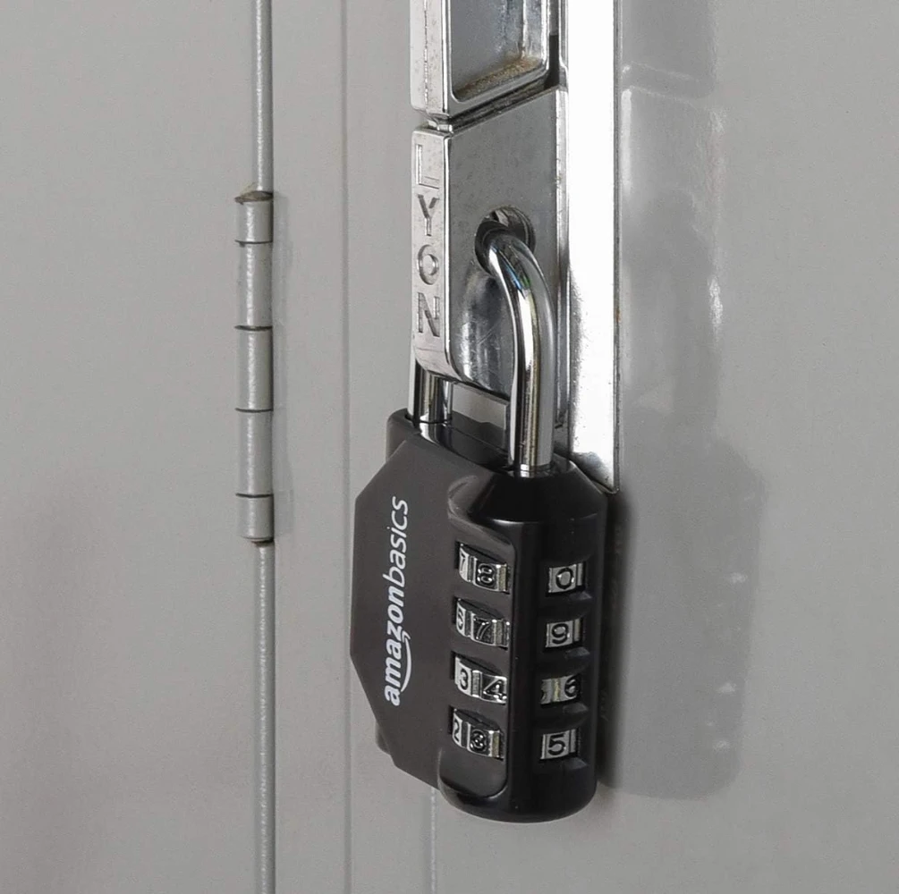 AmazonBasics Combination Padlock - Black - photo 3