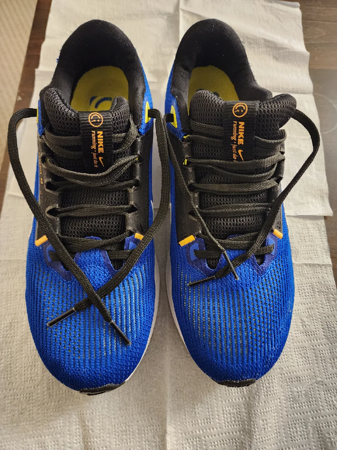 Nike Pegasus 40 Blue Running Shoes - US 7.5 image indicator(5)