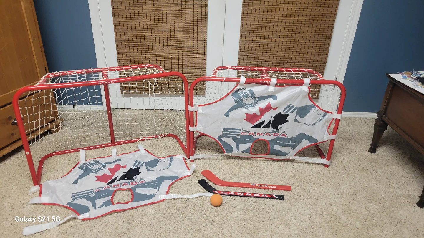 Kids Hockey Net Set - Double Net image indicator(5)