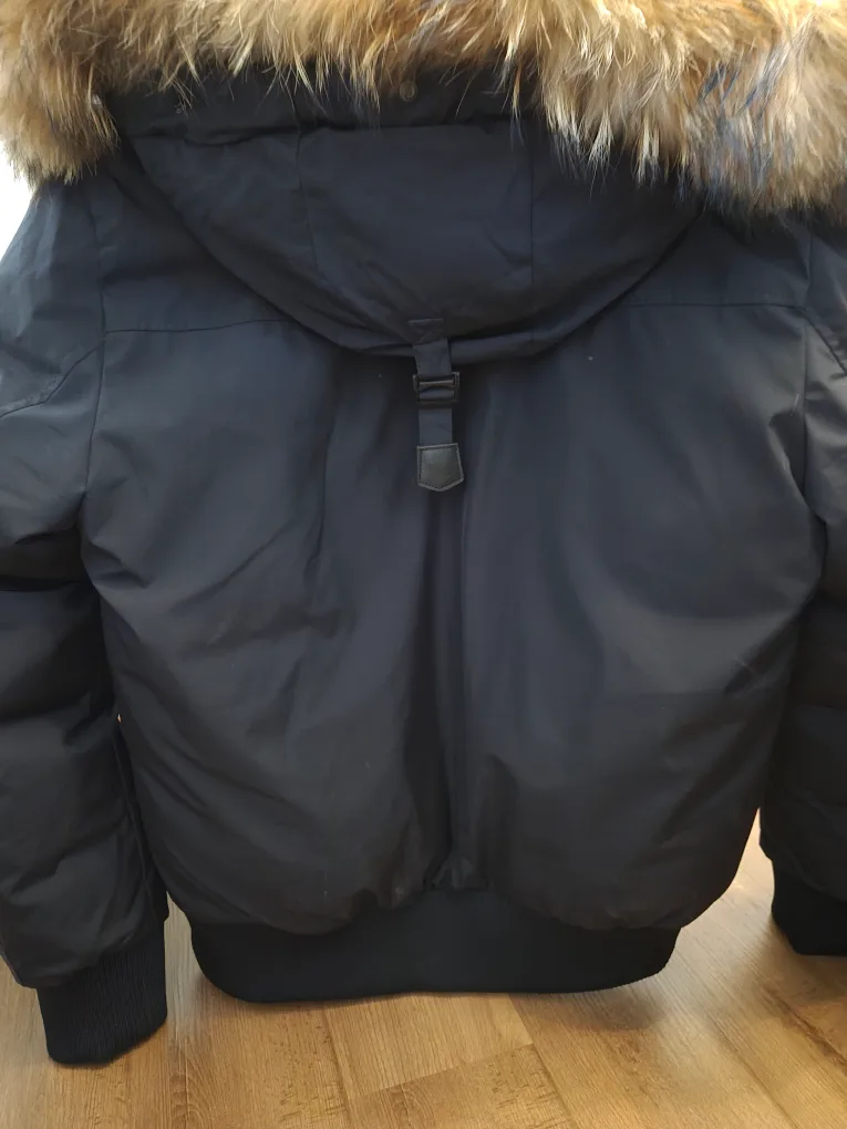 Masculino Black Winter Parka - Size L image indicator(7)