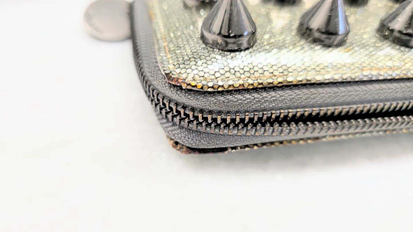 Deux Lux Silver Glitter Wallet image indicator(8)