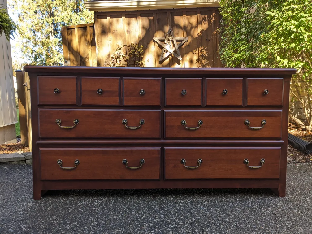Large 6 Drawer Dresser