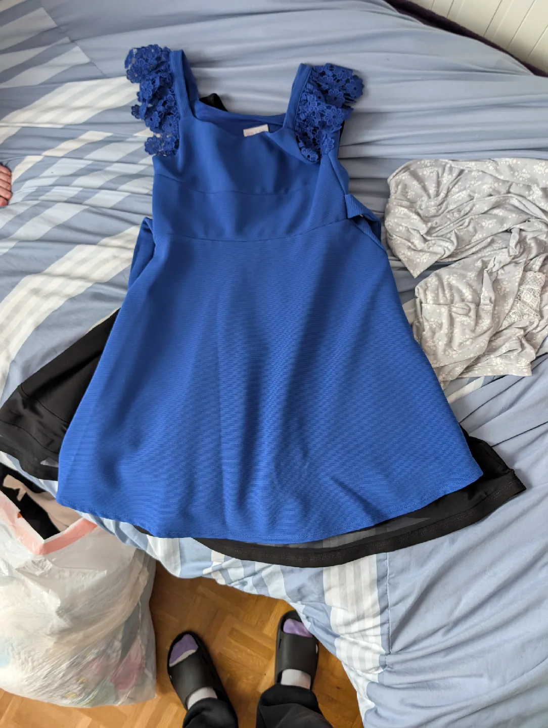 Assorted Dresses - Blue, Pink, Gold, Black image indicator(2)