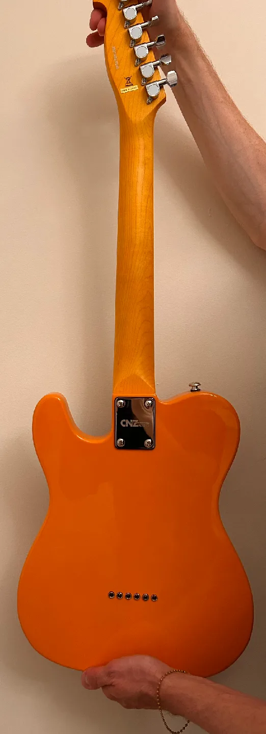 CNZ Audio Electric Guitar - Orange image indicator(4)